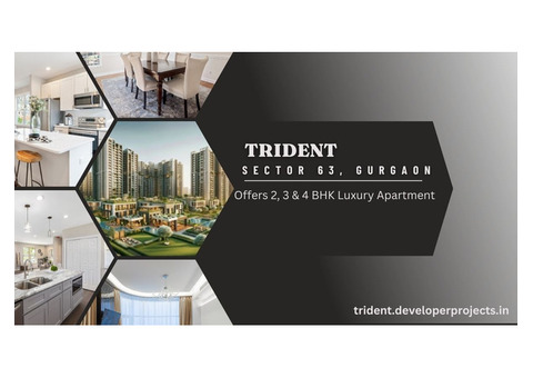 Trident Sector 63A Gurugram | Upcoming Residential Apartments