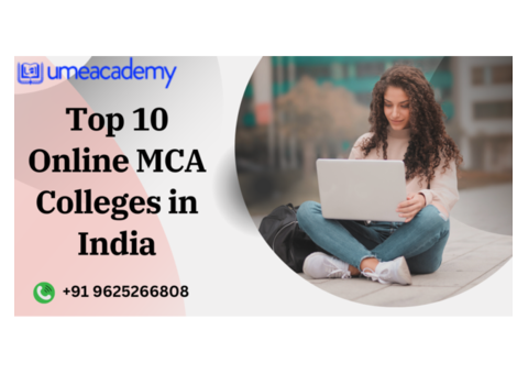 Top Online MCA Colleges In India
