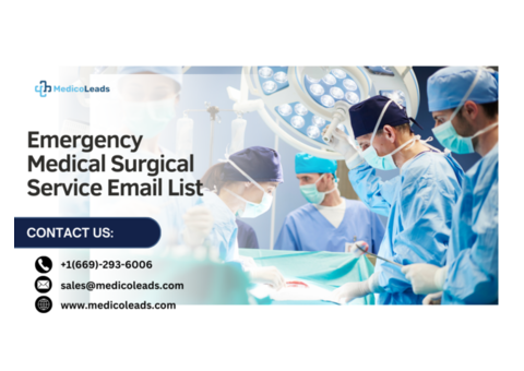 Obtain Emergency Medical Surgical Service Email List in the US
