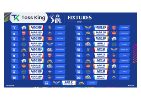 What is the Tata IPL 2024 Schedule?