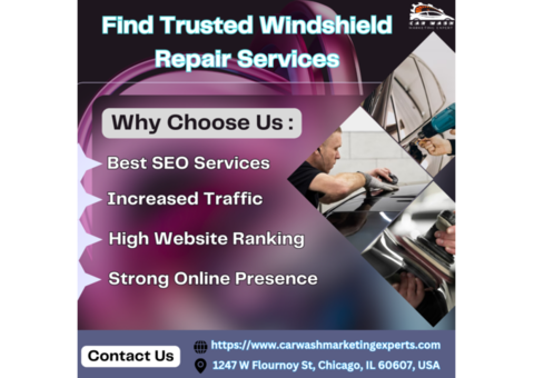 Find Trusted Windshield Repair Services