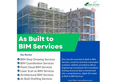 As-Built to BIM services in Auckland, New Zealand.