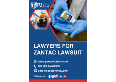 Lawyers for Zantac Lawsuit- People For Law