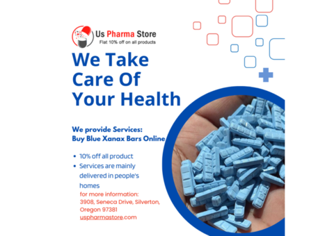 Purchase Blue Xanax bar Online with Credit card