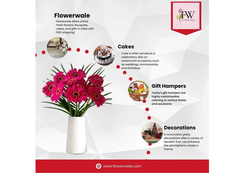Flowerwale: Best Online Portal to Send Flowers, Cakes & Gifts