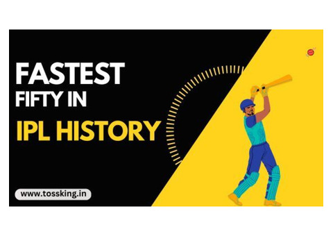who scored the fastest fifty in ipl history