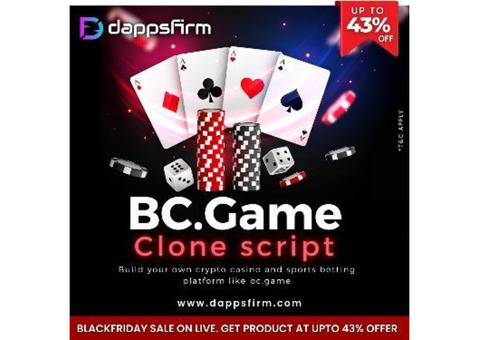 Dive into Crypto Casino Gaming with BC.Game Clone Script by Dappsfirm