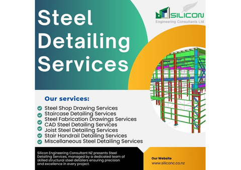 Get affordable Steel Detailing Services in New Zealand.