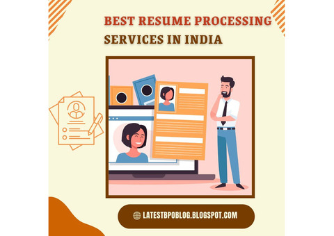 Best Resume Processing Services In India