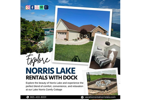 Norris Lake Rentals with Dock