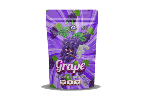 Sky High Edibles – Grape 600mg THC Gummies