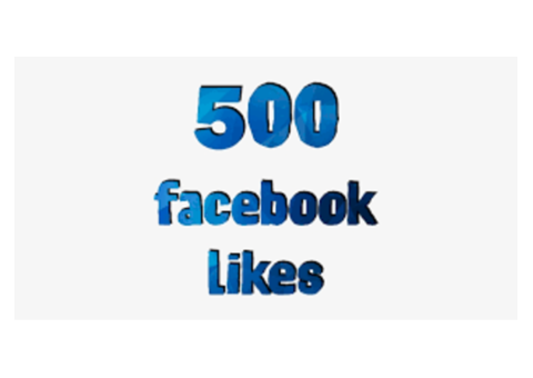 Buy 500 Facebook Likes With Fast Delivery Online