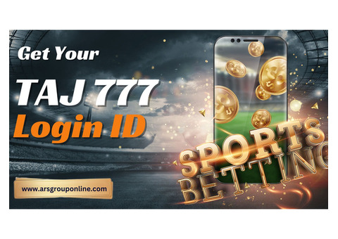 Get You Taj 777 Login ID And Win Real Cash