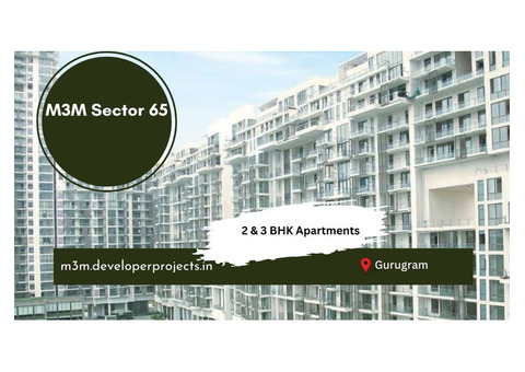 M3M Sector 65  Upcoming Residential Project In Gurugram