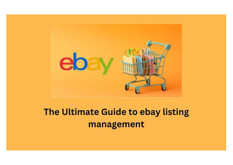 The Ultimate Guide to ebay listing management