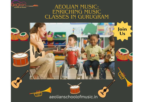 Aeolian music: Enriching Music Classes in Gurugram
