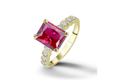 Available now - Ruby Ring - July Birthstone