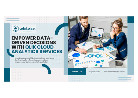 Empower Data-Driven Decisions with Qlik Cloud Analytics Services