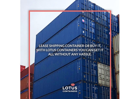 Cargo containers leasing