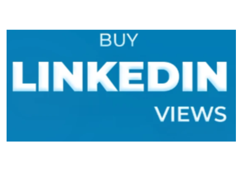 Buy LinkedIn Views from $5 | Active & Real