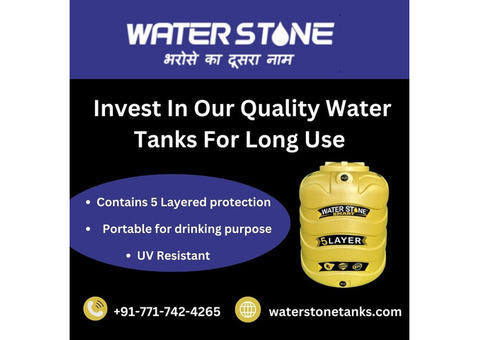 Invest In Our Quality Water Tanks For Long Use