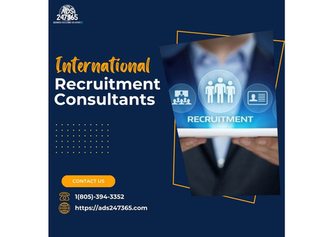 International recruitment consultants