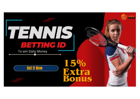Get Fastest Withdrawal Tennis Betting ID with Bonus
