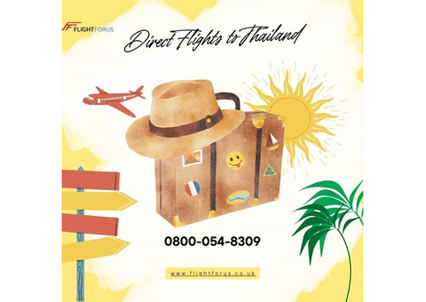 Call 0800-054-8309 for Direct Flights to Thailand