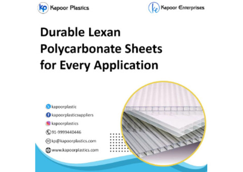 Durable Lexan Polycarbonate Sheets for Every Application