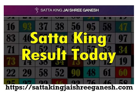 Unveil Your Luck With Shri Ganesh Satta King!