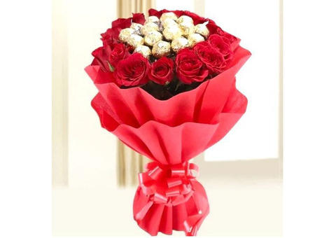 Online Flowers delivery in Mumbai from OyeGifts on Midnight
