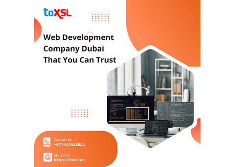 Robust Web App Development Company in Dubai – ToXSL Technologies