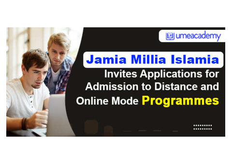 Distance MBA From Jamia Millia Islamia