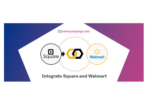 Square Walmart Integration - sync product stock & price and orders