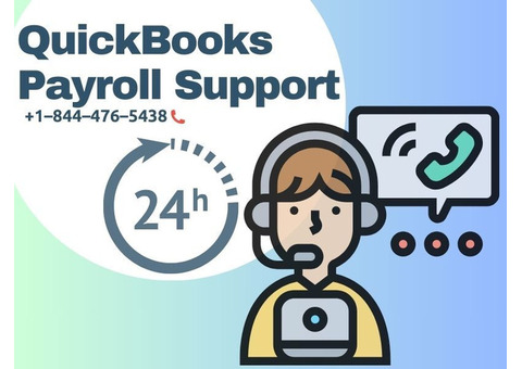 QuickBooks Payroll Support Number | +1–844–476–5438