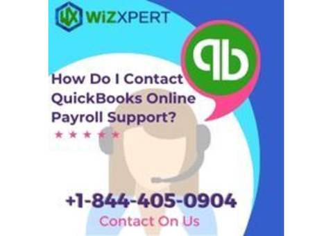 How Do I Connect QuickBooks Online Payroll Support? +1-844-405-0904