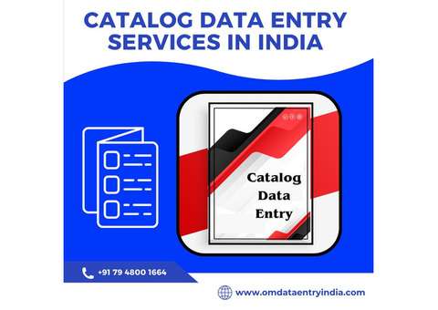 Catalog Data Entry Services in India