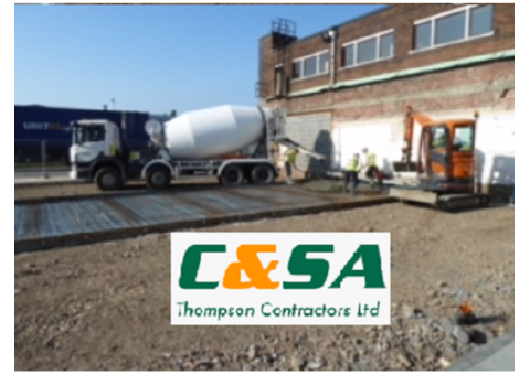 About C& SA Thompson Groundworks contractors  in Leeds