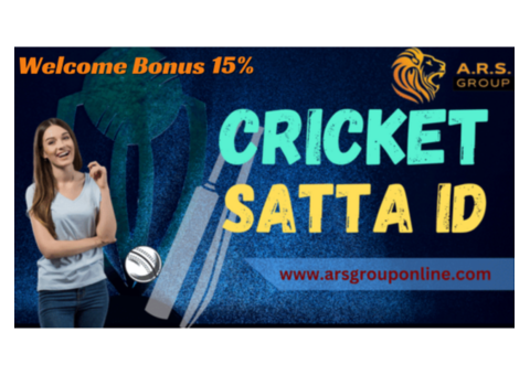 Grab your Cricket Satta ID With 15% Welcome Bonus
