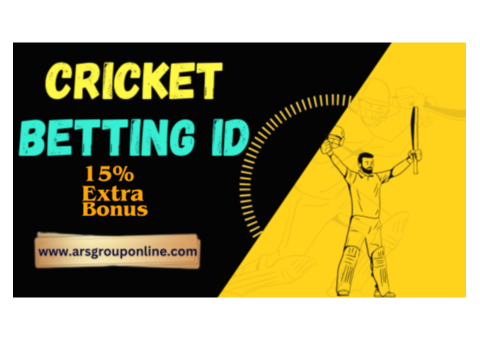 Register and Get Your Cricket Betting ID With 15% Welcome Bonus