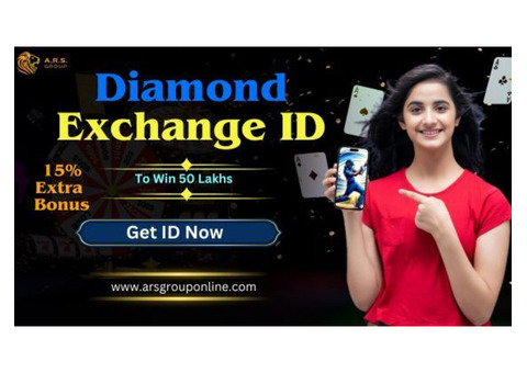 Get a Diamond Exchange ID with 15% Welcome Bonus to Win 50 Lacs