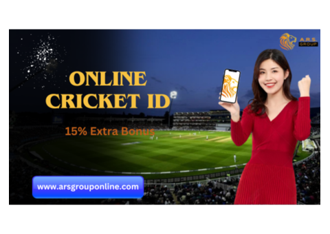Best Online Cricket ID   With 15% Welcome Bonus