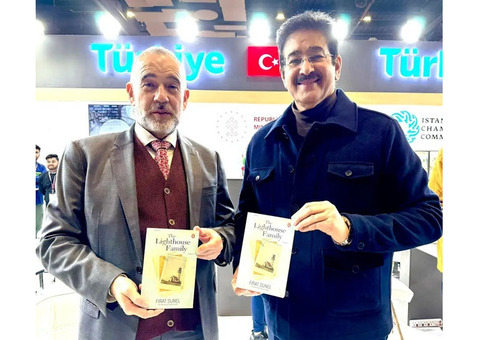 Sandeep Marwah Highlights Ambassador Firat Sunel’s Latest Book at Book
