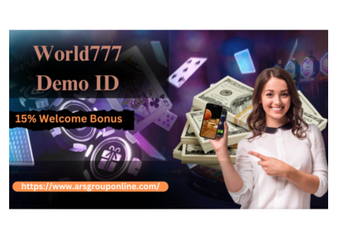 Online  For World777 Demo ID With 15% Welcome Bonus
