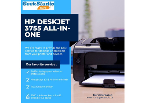 Efficient Printing Solutions: HP DeskJet 3755 in Chandler, Arizona