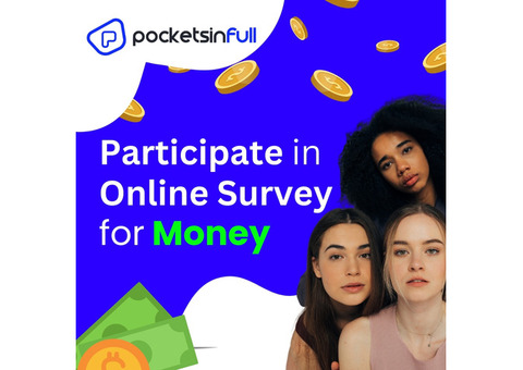 Participate in Online Surveys for Money on Pocketsinfull