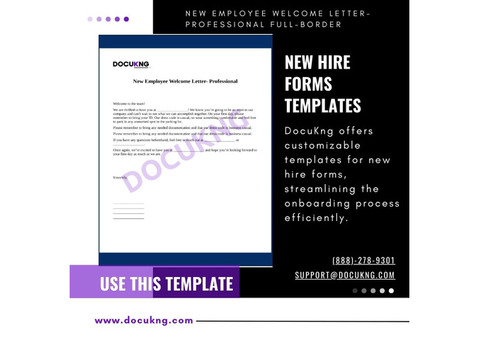 Job Descriptions Document Template | New Hire Forms Templates