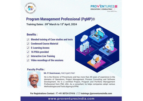 Online PMP Certification Course in Hyderabad