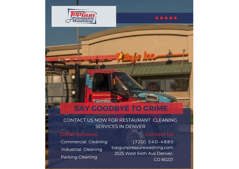 Say Goodbye to Grime - Contact Us Now for Restaurant Cleaning!